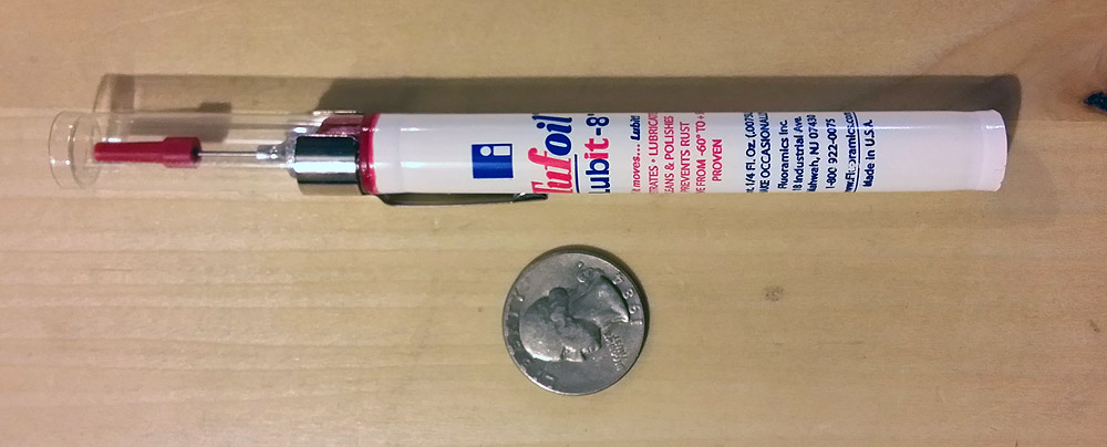 Tufoil Lubit-8 1/4 ounce Pen Oiler