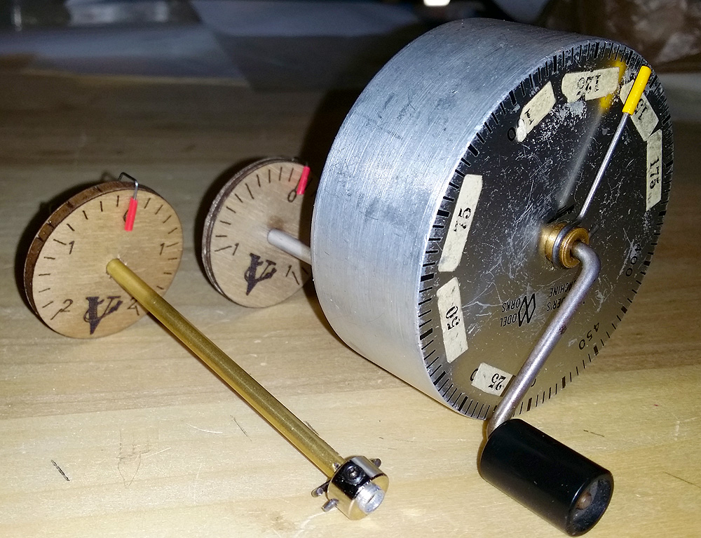 two homemade torque meters for my Wilder Winder