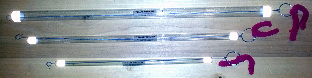 set of three Blast Tubes